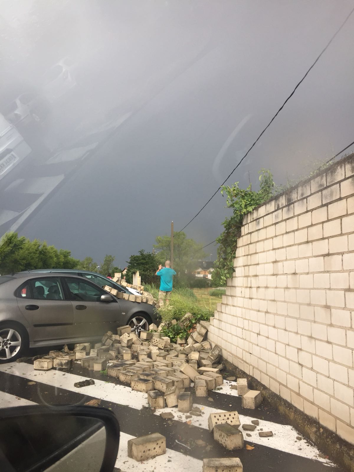 Fotos: Una gran tormenta sorprende a León y a su alfoz