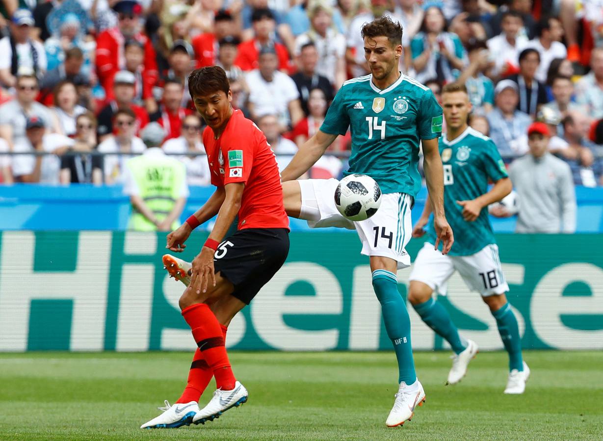 Corea del Sur venció a Alemania por 2-0 y selló el adiós de la campeona en Brasil al Mundial de Rusia.