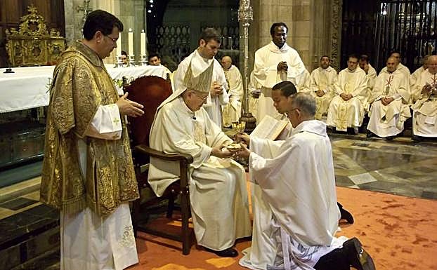Solemne acto en la Catedral de León.