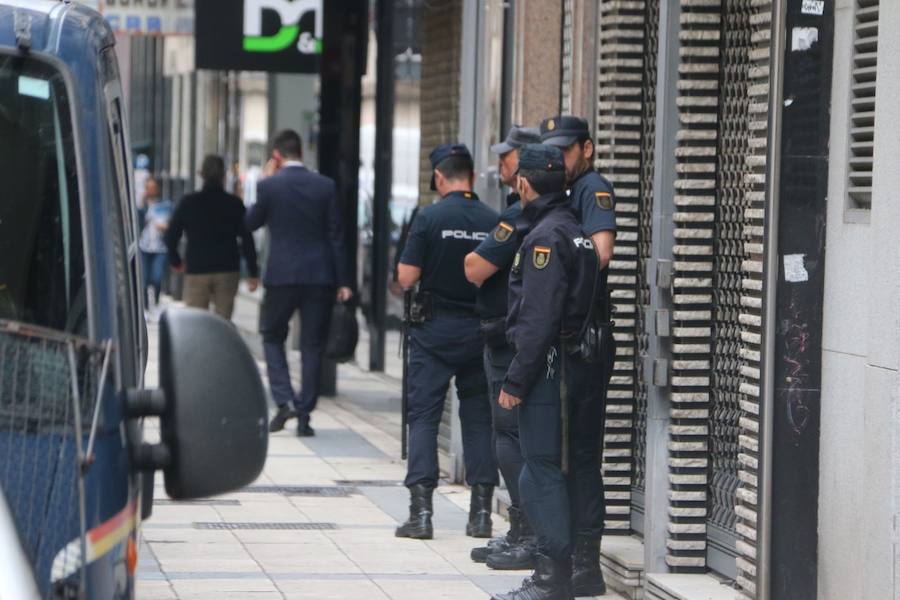 Fotos: Registros de la UDEF en el Ayuntamiento de León