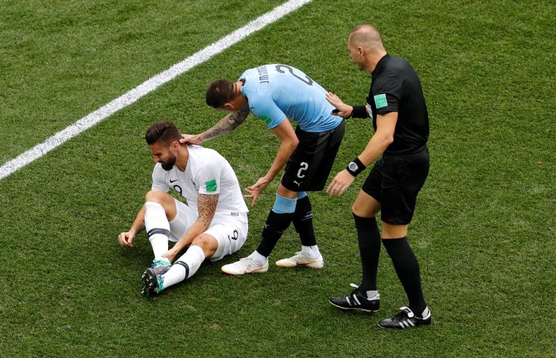 Fotos: Francia - Uruguay, en imágenes