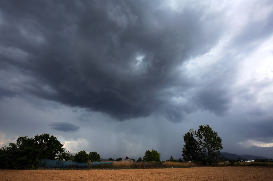 Fotos: Tormenta en Ponferrada