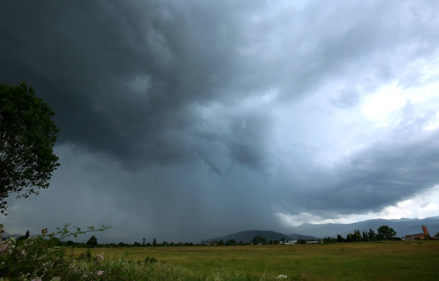 Fotos: Tormenta en Ponferrada