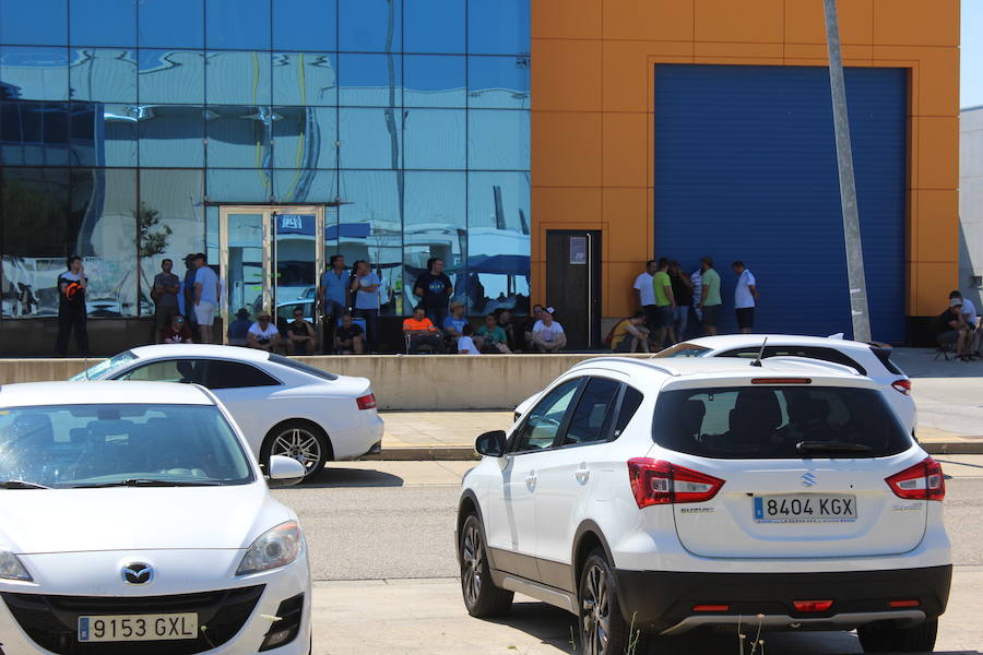 Fotos: Concentración a las puertas de Vestas