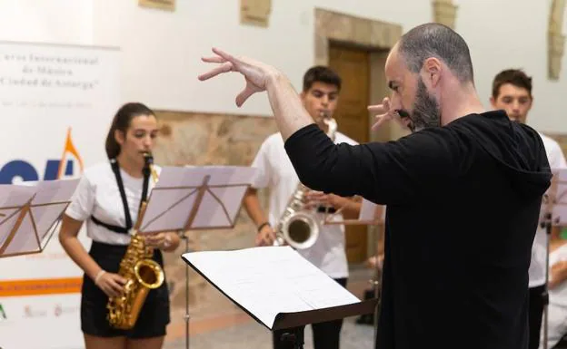 El Quinteto de Metales Spanish Brass luce en el curso de música 'Ciudad de Astorga'