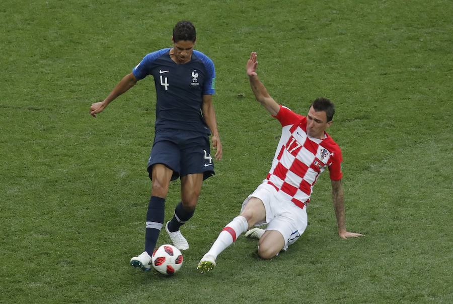 Fotos: Francia-Croacia, en imágenes