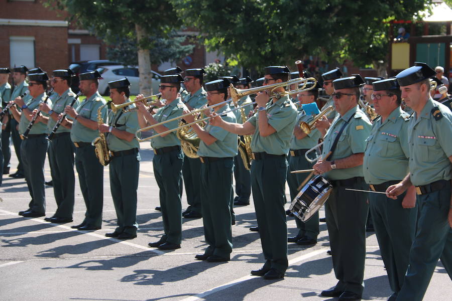 Fotos: Toma de posesión del nuevo jefe de la XII Zona de la Guardia Civil de Castilla y León