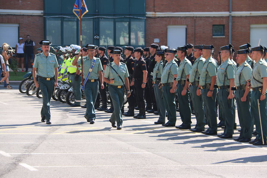 Fotos: Toma de posesión del nuevo jefe de la XII Zona de la Guardia Civil de Castilla y León