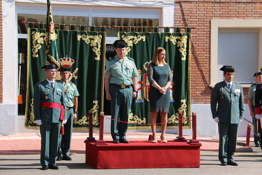 Fotos: Toma de posesión del nuevo jefe de la XII Zona de la Guardia Civil de Castilla y León