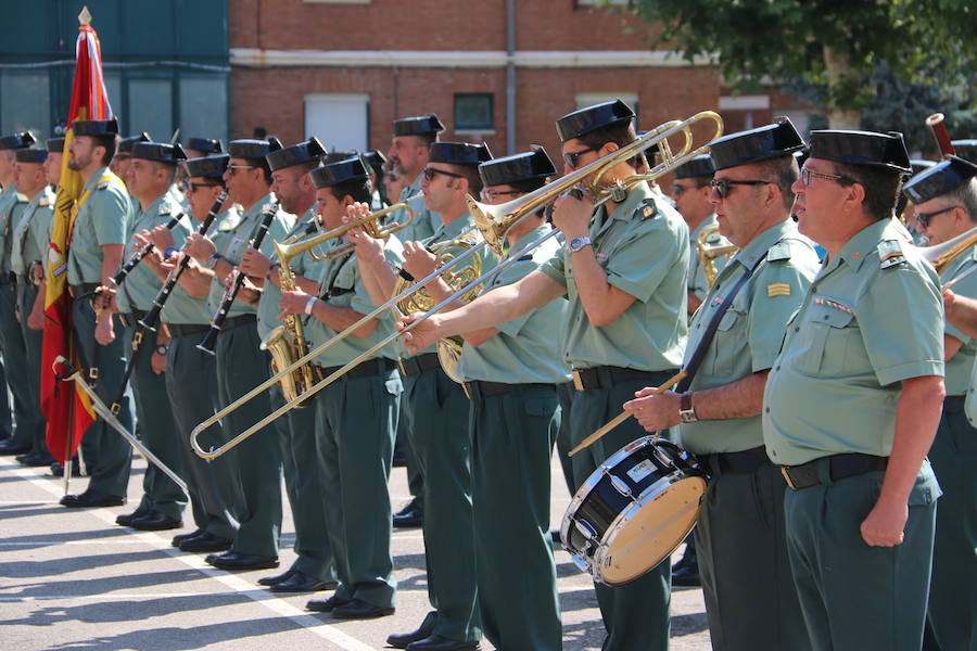 Fotos: Toma de posesión del nuevo jefe de la XII Zona de la Guardia Civil de Castilla y León