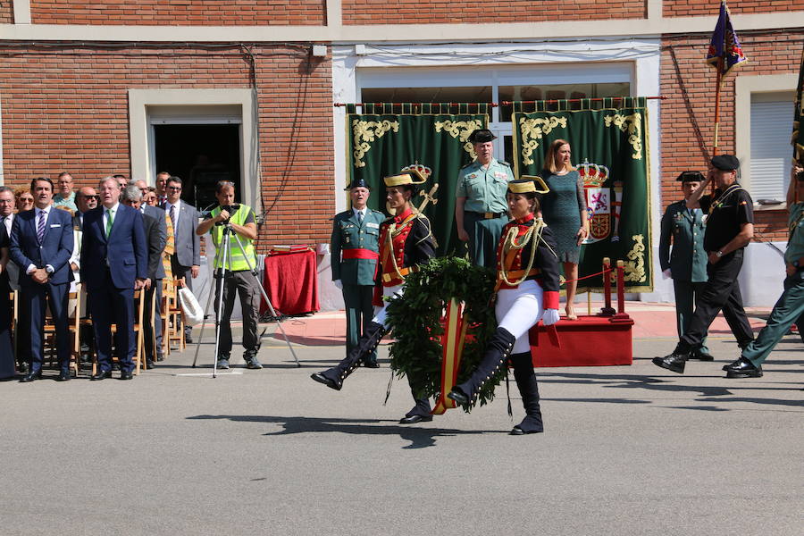 Fotos: Toma de posesión del nuevo jefe de la XII Zona de la Guardia Civil de Castilla y León