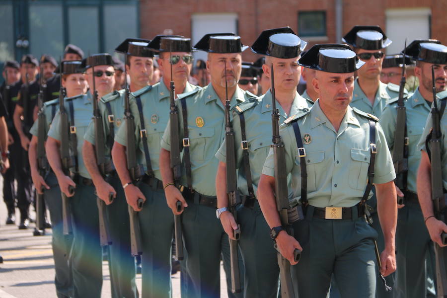 Fotos: Toma de posesión del nuevo jefe de la XII Zona de la Guardia Civil de Castilla y León