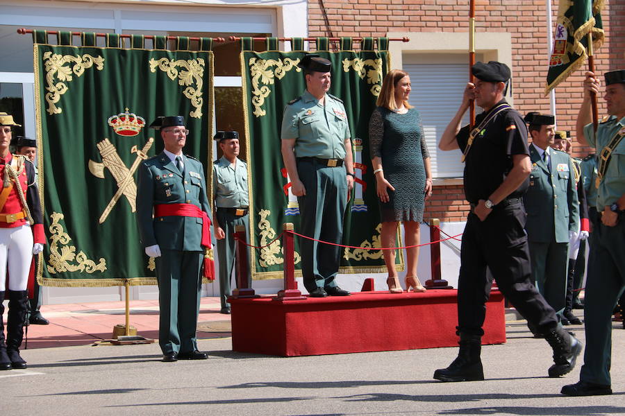 Fotos: Toma de posesión del nuevo jefe de la XII Zona de la Guardia Civil de Castilla y León