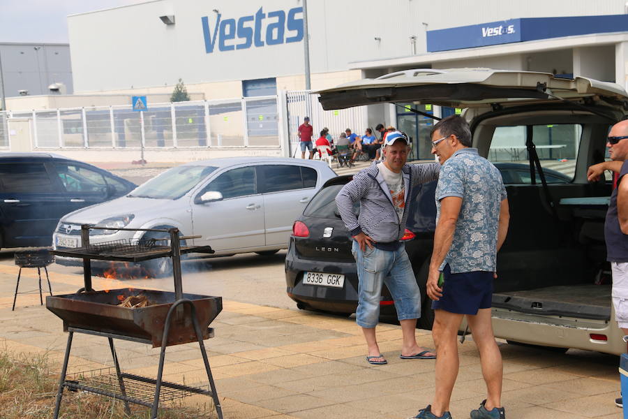 Fotos: Nueva jornada de protestas ante Vestas