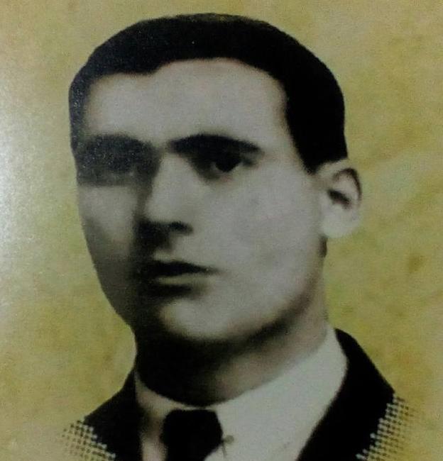 José Barrientos Martínez («Macareno»), uno de los primeros asesinados por los rebeldes en la zona. 