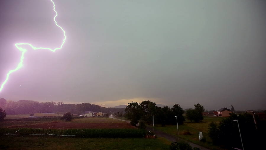 Fotos: Tormentas y granizo en Castilla y León