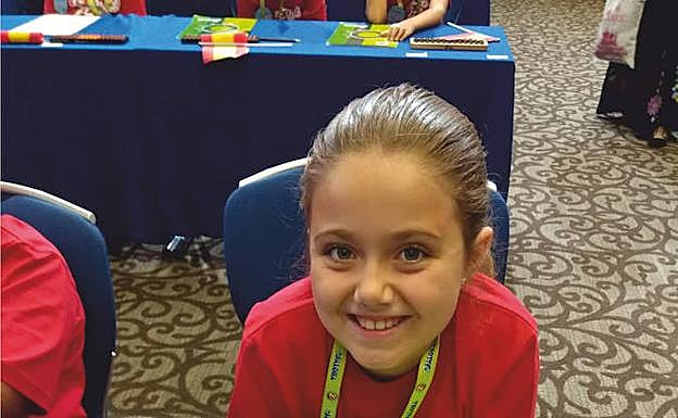 Imagen de Adriana Díez, del colegio Leonés San Isidoro.