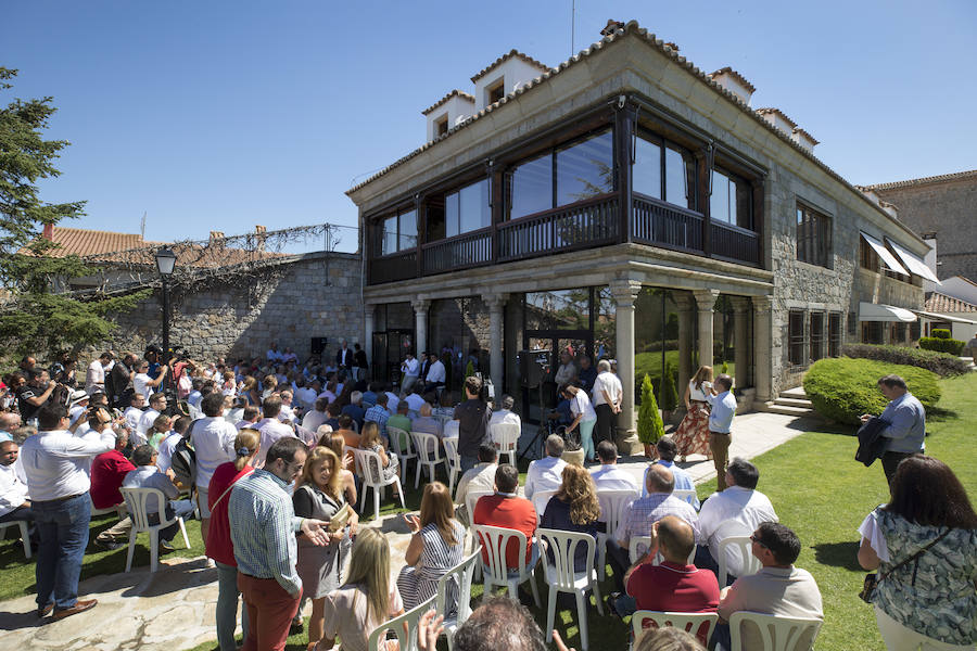 Fotos: Pablo Casado visita Ávila y preside la junta Directiva del PP de Ávila