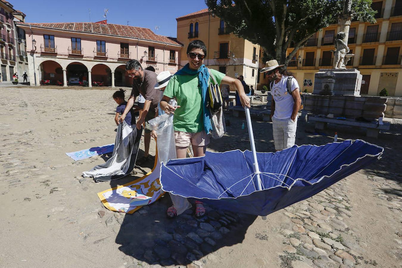 Fotos: Concentración en la &#039;Playa del Grano&#039;