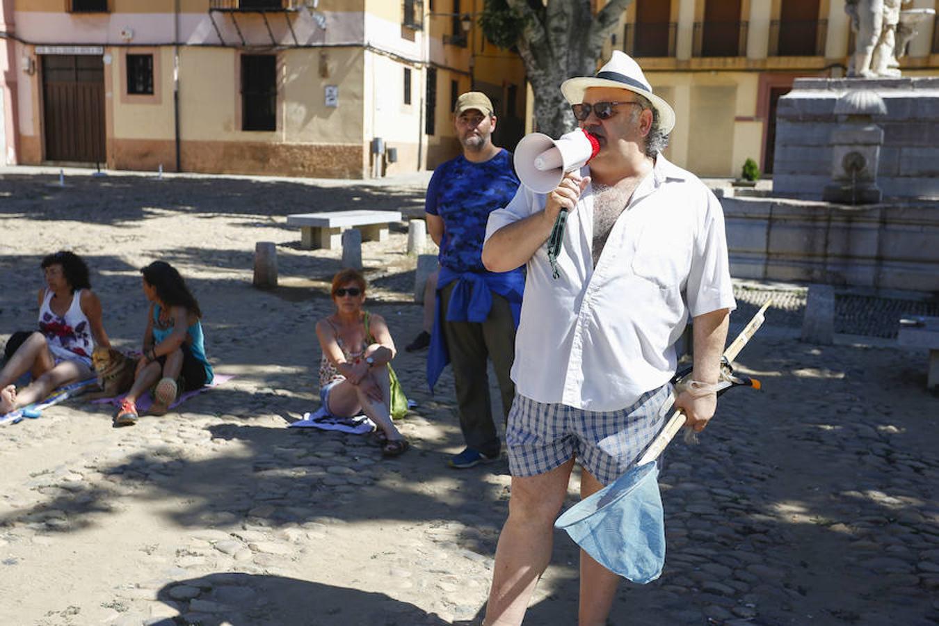 Fotos: Concentración en la &#039;Playa del Grano&#039;