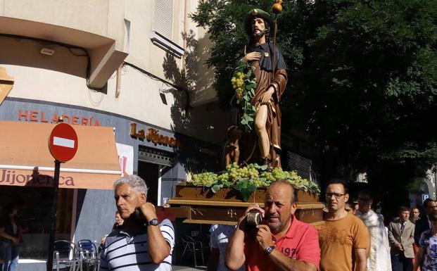 Procesión de San Roque en Ponferrada.