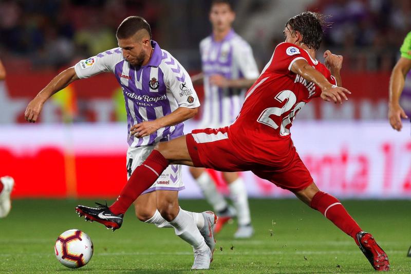 Fotos: Las mejores imágenes del partido Girona-Valladolid