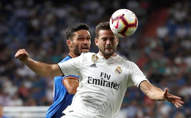 Nacho Fernández, jugador del Real Madrid. 