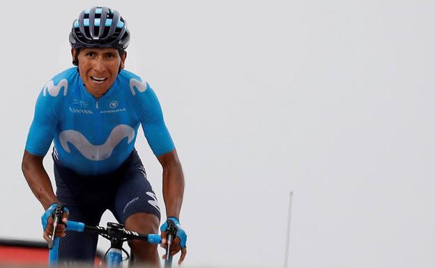 Nairo Quintana, ciclista de Movistar. 