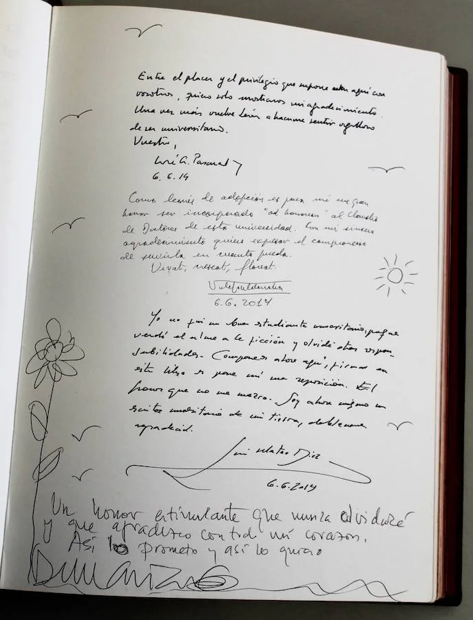 Fotos: Las firmas del Libro de Honor de la ULE