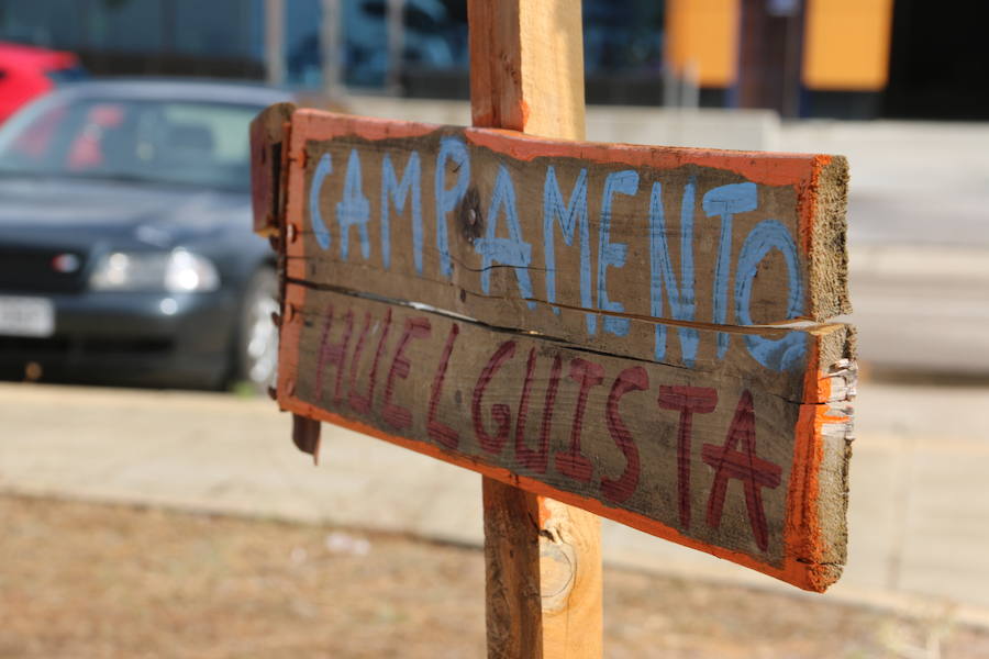 Fotos: Campamento a las puertas de Vestas