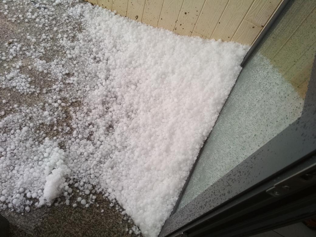 Fotos: Espectacular granizada en la provincia de León