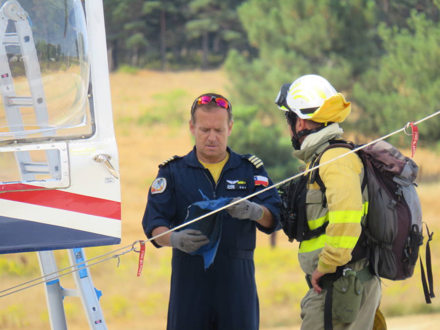 Fotos: El trabajo en la base de Camposagrado