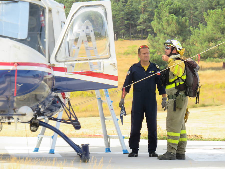 Fotos: El trabajo en la base de Camposagrado