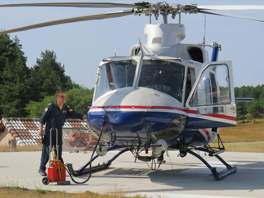 Fotos: El trabajo en la base de Camposagrado