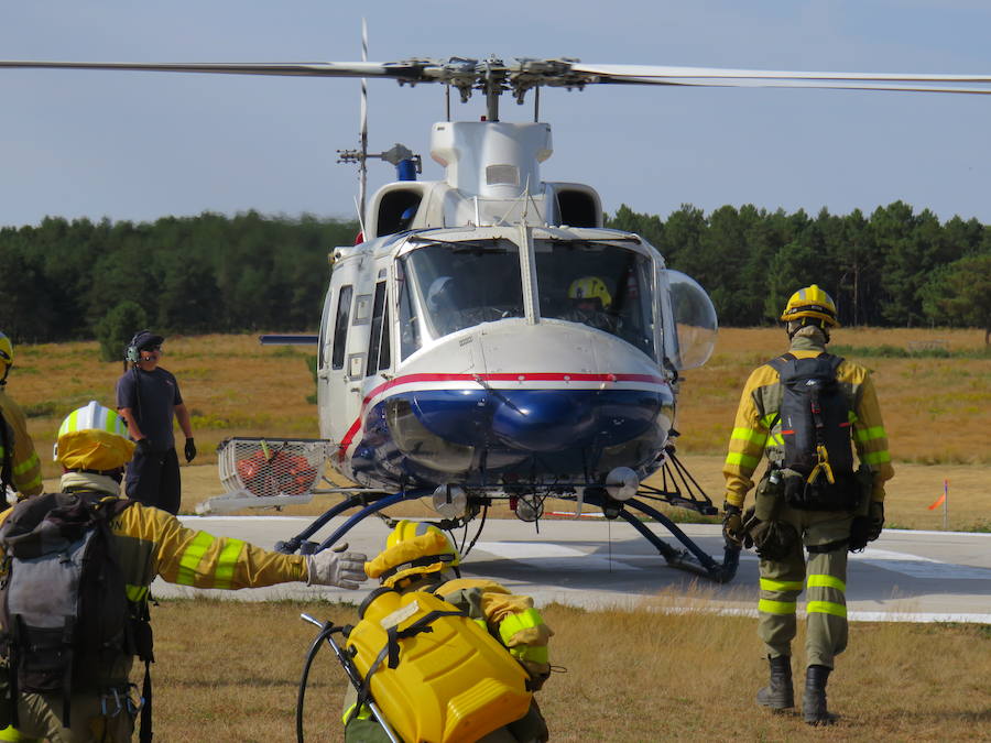 Fotos: El trabajo en la base de Camposagrado