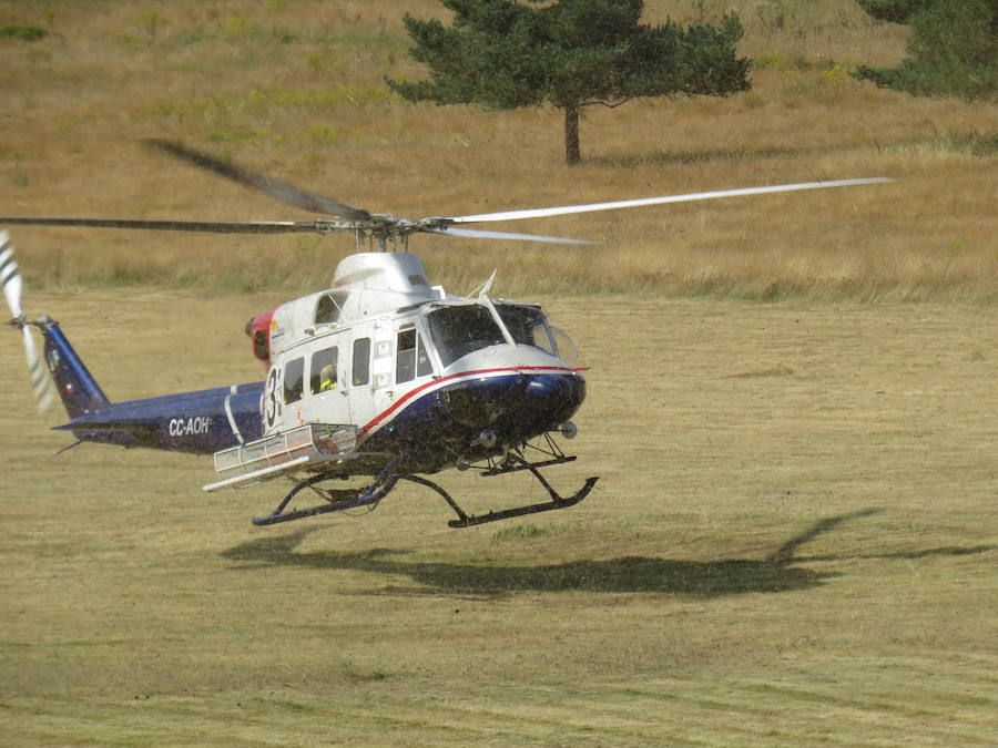 Fotos: El trabajo en la base de Camposagrado