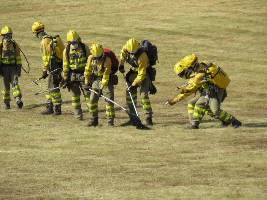 Fotos: El trabajo en la base de Camposagrado