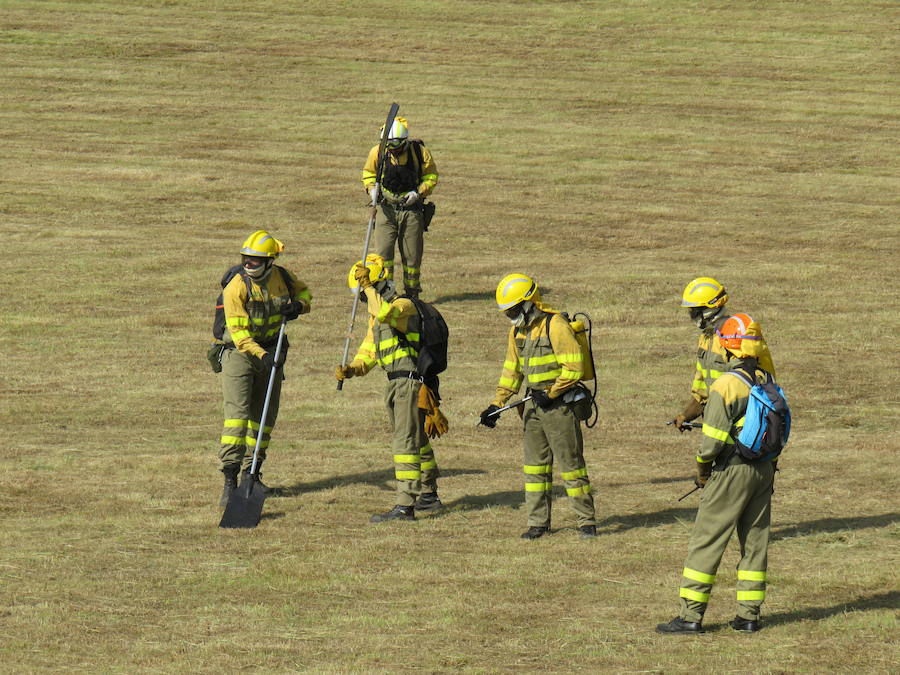 Fotos: El trabajo en la base de Camposagrado