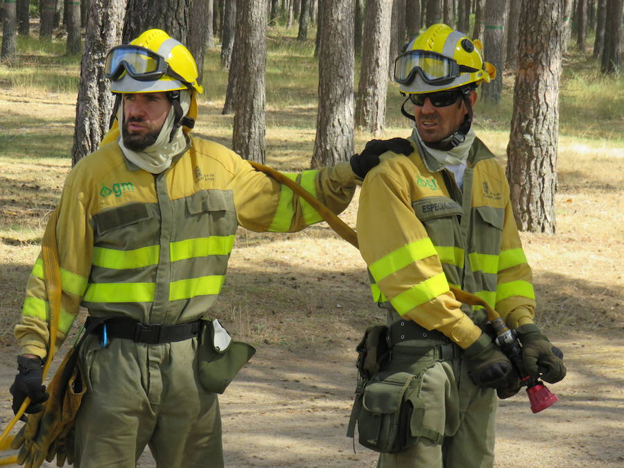 Fotos: El trabajo en la base de Camposagrado