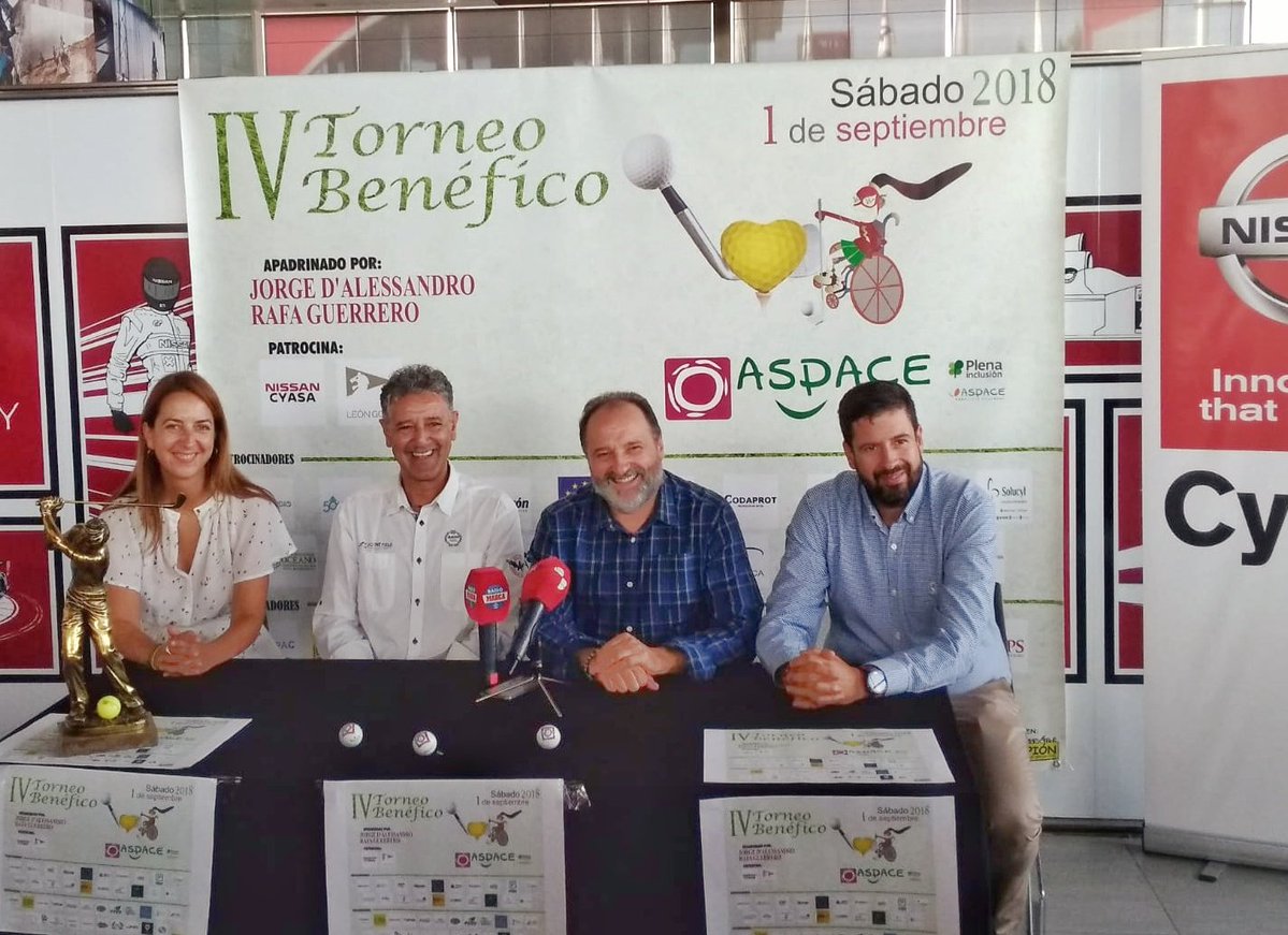 El IV Torneo de Golf Aspace León une deporte y solidaridad en las instalaciones de Golf León en San Miguel del Camino