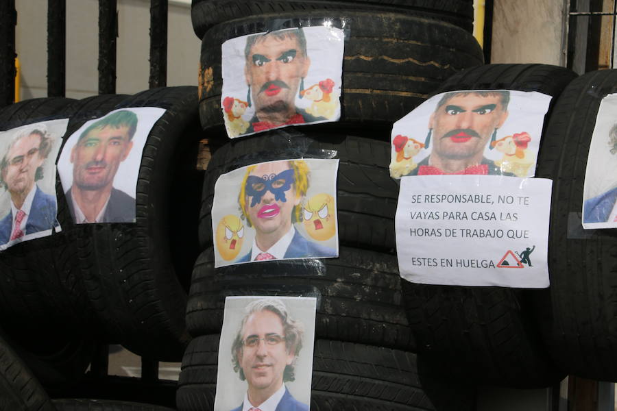 Fotos: Protesta de la plantilla de Vestas