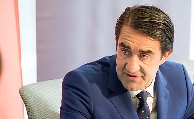 Juan Carlos Suárez-Quiñones, durante un entrevista.