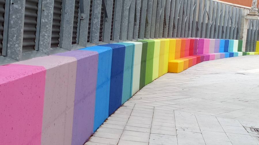 Fotos: Los muros se llenan de color