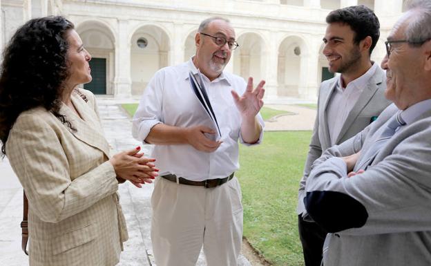 Fernando Rey, en la presentación del curso escolar de Castilla y León.