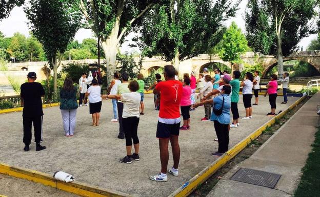 Actividad al aire libre.