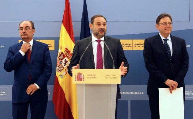 José Luis Ábalos en el Foro de Nueva Economía en Madrid. 