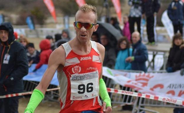 Sergio Sánchez, durante una carrera.