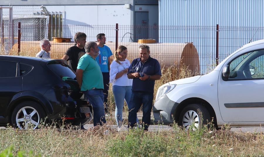 Fotos: Incendio en una nave del polígono de Cabañas Raras