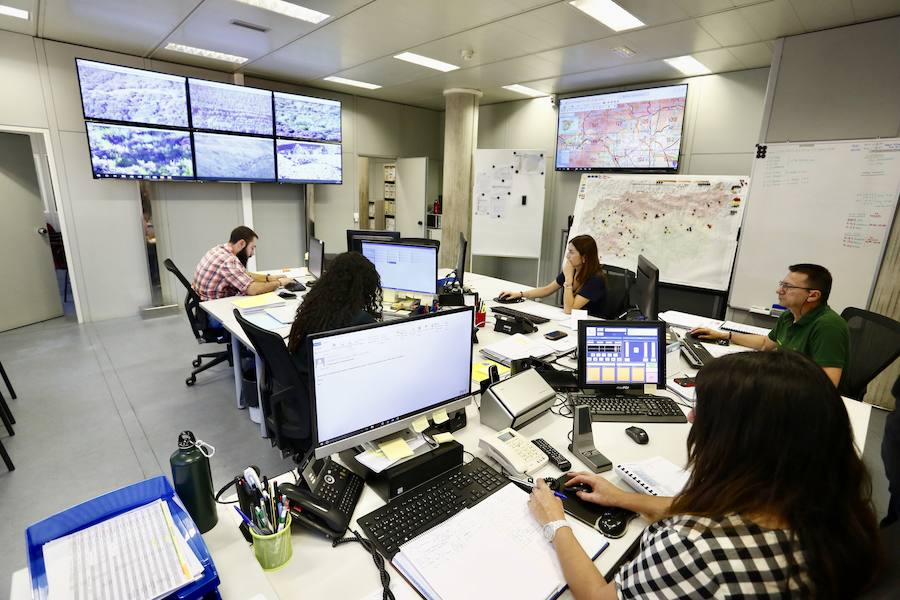 Fotos: Visita al Centro Provincial de Mando de León