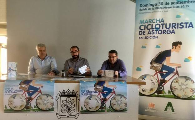Astorga celebra su XXI Marcha Cicloturística dentro de la Semana de la Movilidad Europea por La Vega del Tuerto